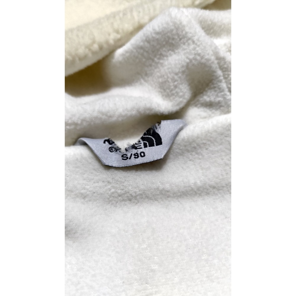 二手 The North Face 北臉 羊羔毛外套 刺繡logo S-細節圖6