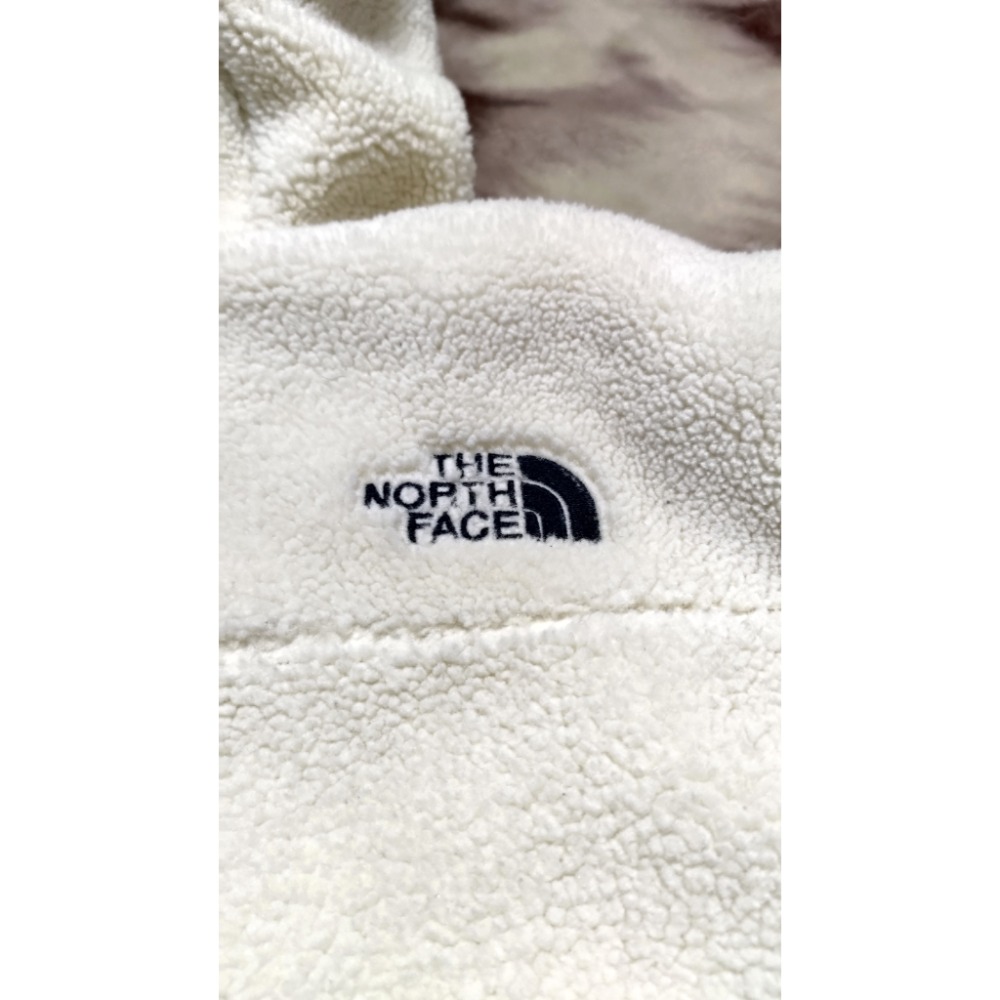 二手 The North Face 北臉 羊羔毛外套 刺繡logo S-細節圖7
