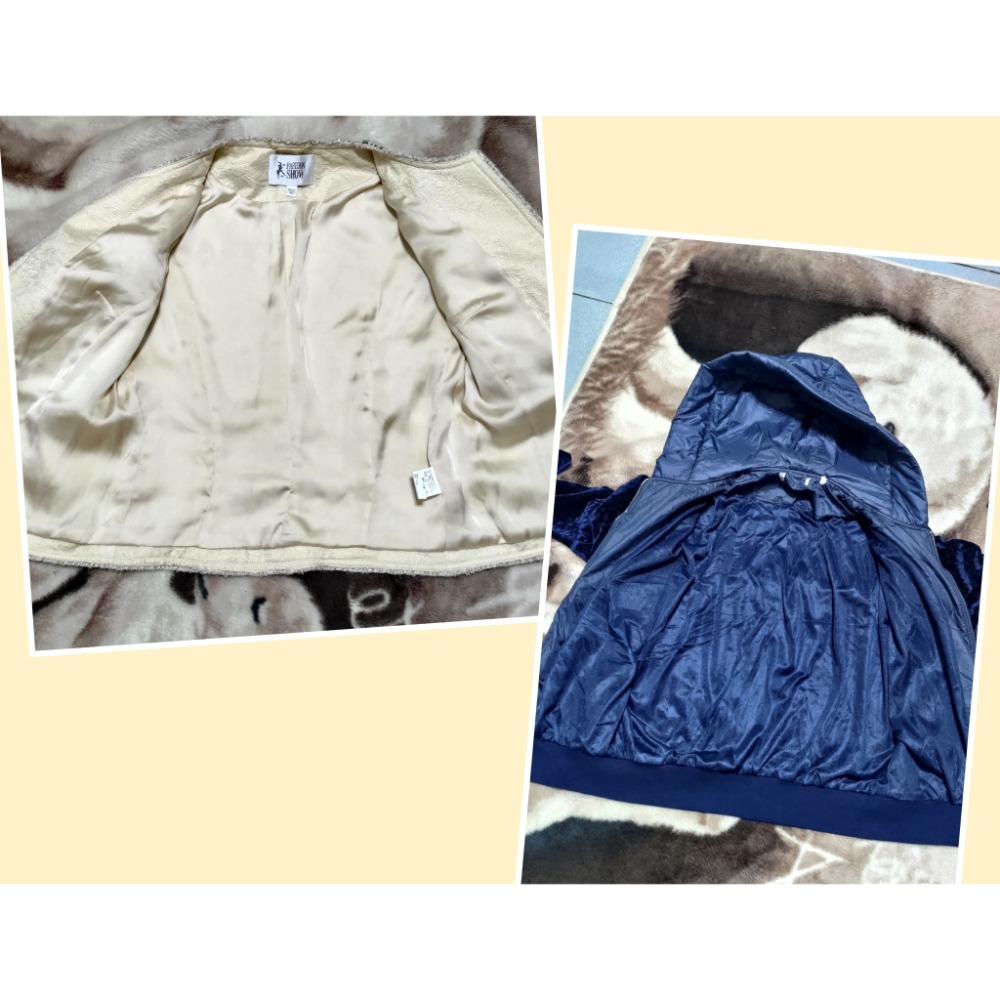 二手 專櫃 外套 L 流行秀服飾羊毛15% 40號-細節圖2