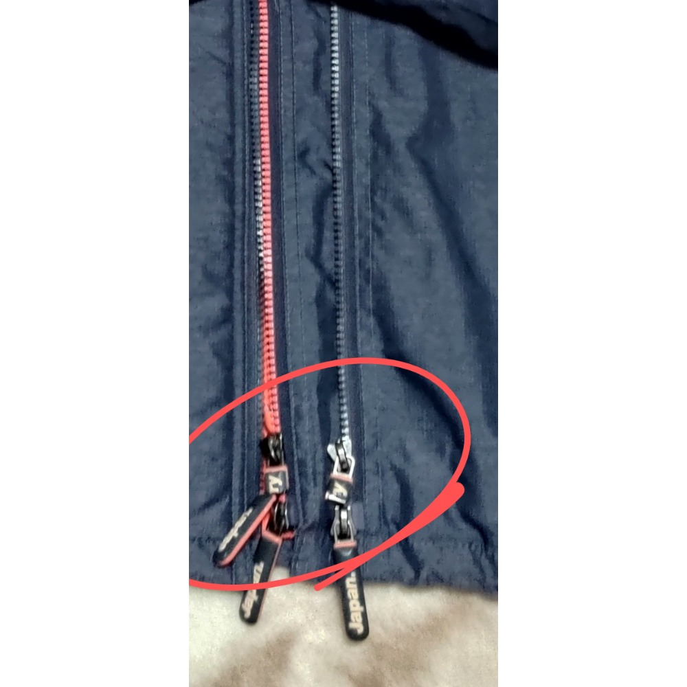 二手Superdry極度乾躁 軍綠仿舊長袖外套XS 灰色連帽經典防風外套S-細節圖9