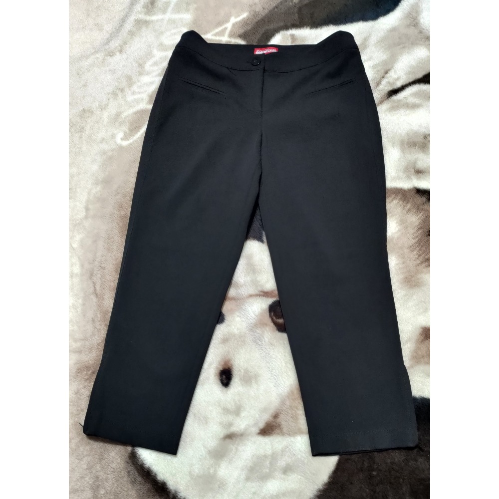 二手 伊蕾厚磅冬款彈性 長褲 XL 鐵灰 170/78B 巧玲瓏 彈性冬款長褲 13號 Key彈性刷毛XL 175/-細節圖10