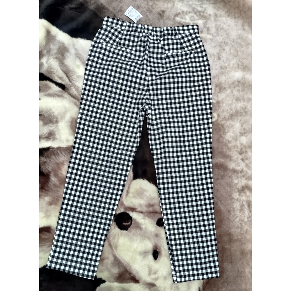 日本Lowrys farm 毛料 格子 YKK長寬褲 L AMERICAN HOLIC前後4口袋L 厚磅長褲YKK-細節圖5