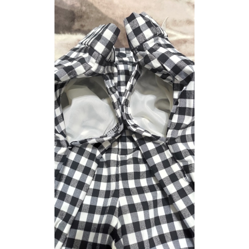 日本Lowrys farm 毛料 格子 YKK長寬褲 L AMERICAN HOLIC前後4口袋L 厚磅長褲YKK-細節圖8