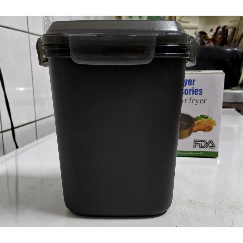 荷蘭製MEPAL保鮮盒三件組 扣樂扣樂廚餘回收桶3L FDA氣炸鍋配件5件組-規格圖11