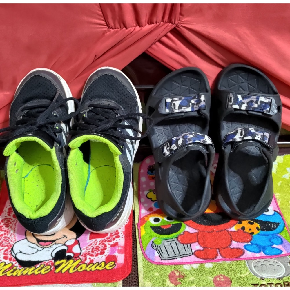 二手 愛迪達運動鞋20.5公分 AIRWALK 涼鞋 標2號 約20公分穿 涼鞋-細節圖3