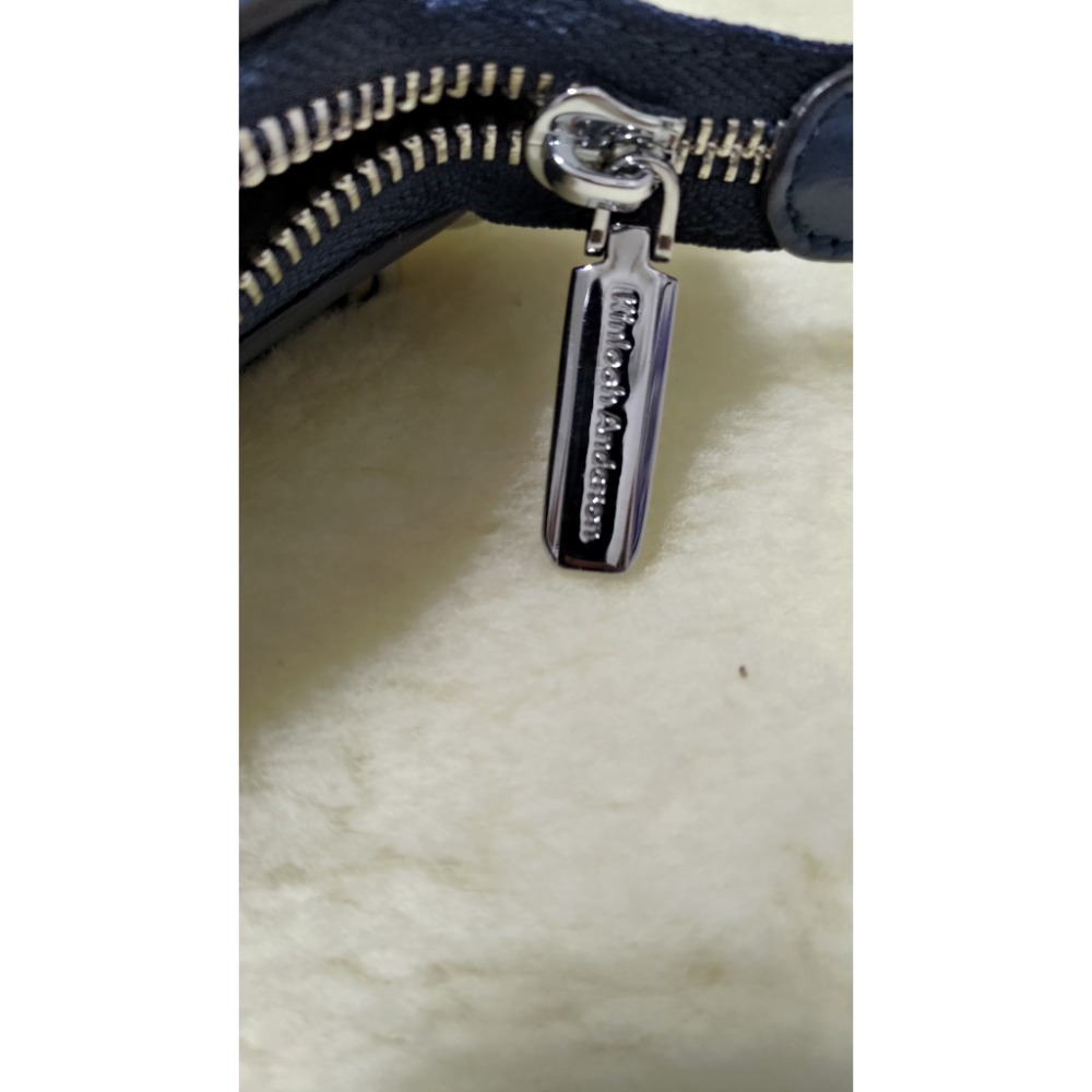 二手 MK MICHAEL KORS 金屬logo 鉚釘牛皮拉鍊後背包 金安德森 經典格紋 肩斜背包-細節圖11