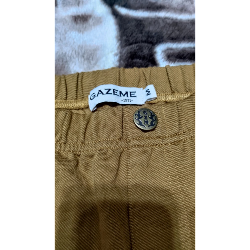全新 Gazeme 褲子 彈性 鬆緊腰M-細節圖8