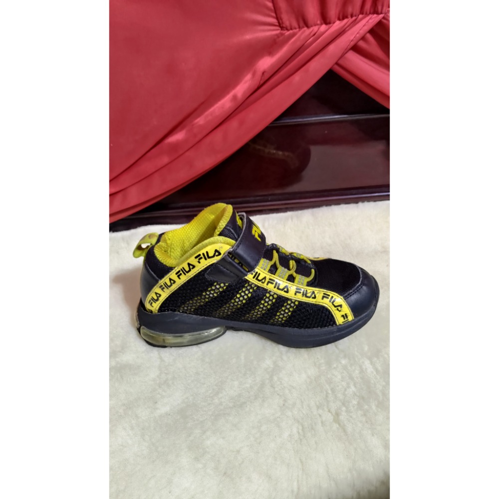 二手 FILA 籃球鞋 氣墊鞋 中大童 US1 20公分-細節圖4