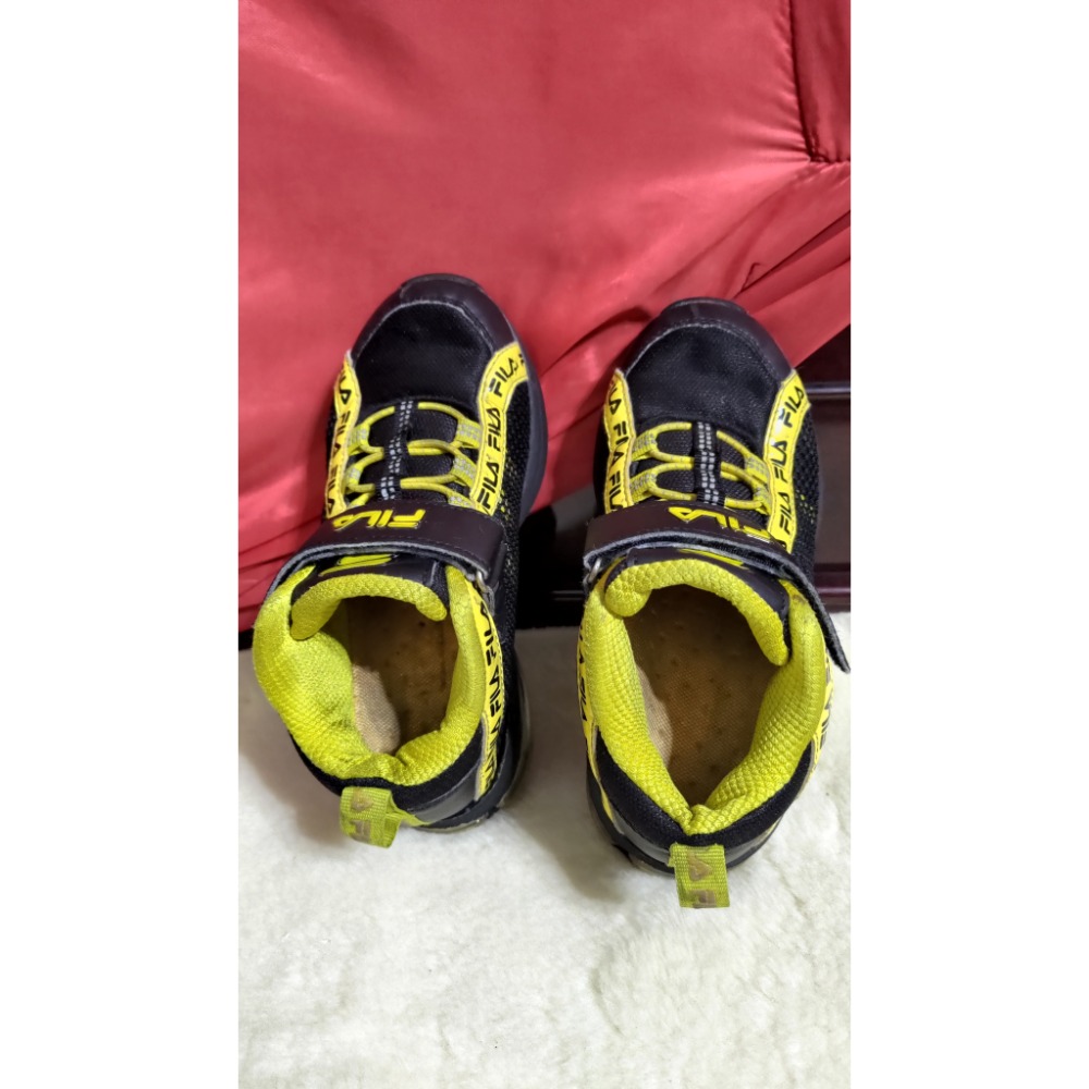 二手 FILA 籃球鞋 氣墊鞋 中大童 US1 20公分-細節圖7