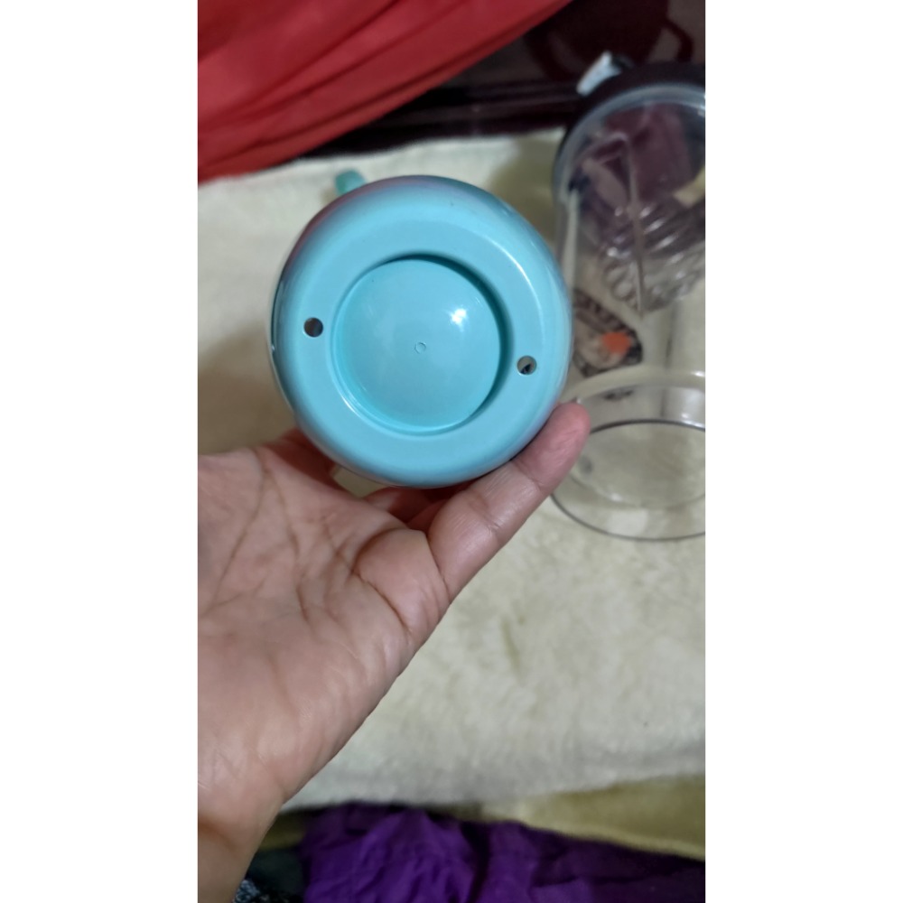 二手 Sodastream 恆隆行 好好帶水瓶500cc Blender Bottle 按壓式瓶鎖搖搖杯神射手熊大限量-規格圖9