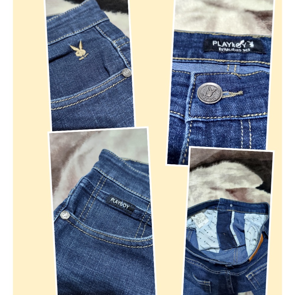 二手 PLAYBOY 刺繡logo 男款彈性 30腰有2件-細節圖4