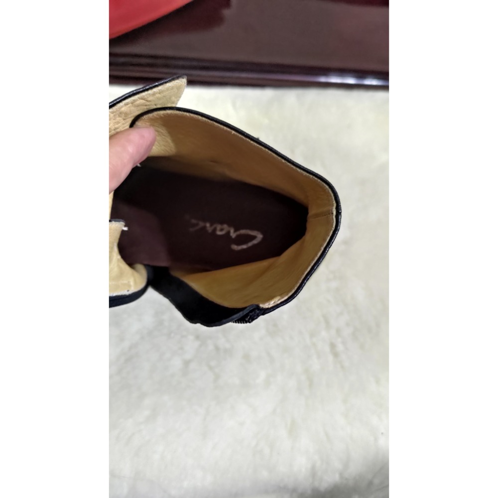 Crarc 健康呼吸氣墊鞋 短靴 軟牛皮 全腳掌墊面通風小氣室24號-細節圖9