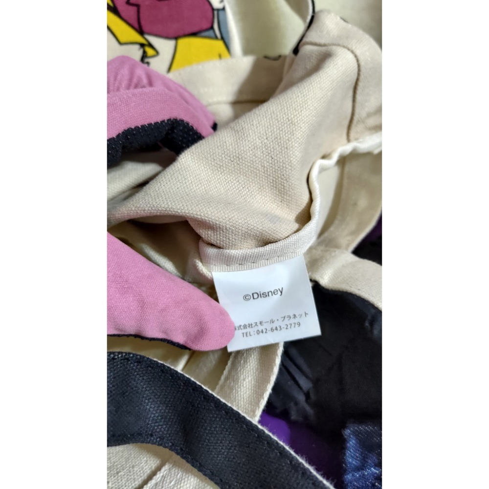 迪士尼 愛麗絲售 肩背包 帆布包 FILA 運動旅行袋 肩背包 手提包-細節圖5