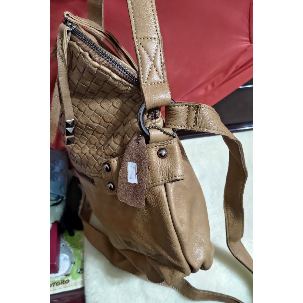 真皮 斜背包 流蘇包-細節圖8