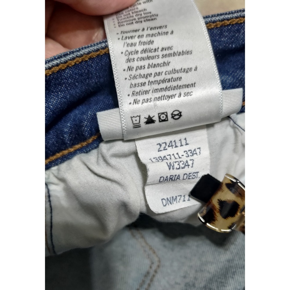 二手PAIGE美國製刷破彈性牛仔褲25腰 GA 美國製 刷破彈性牛仔褲25腰-細節圖10