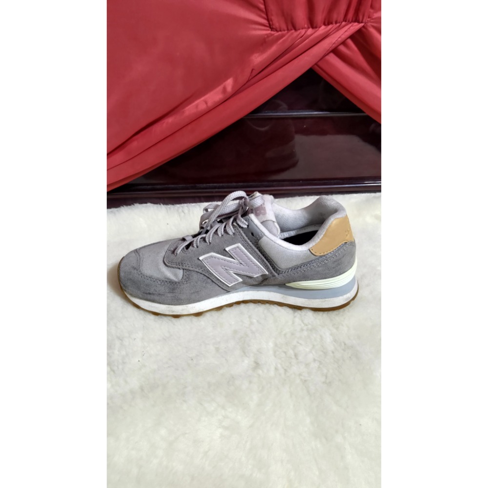 二手 NEW BALANCE 紐巴倫女 574 復古 經典 22公分-細節圖5