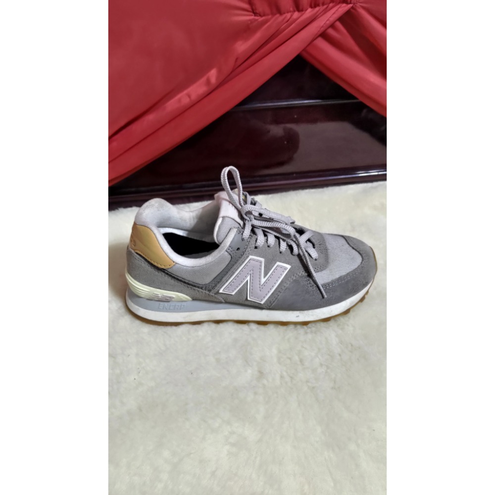 二手 NEW BALANCE 紐巴倫女 574 復古 經典 22公分-細節圖6