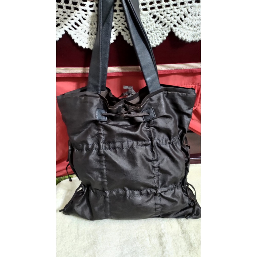 二手 Sweet Thing 捲捲包可後背肩背手提3用防潑水 ZODENCE手提肩背包-細節圖4