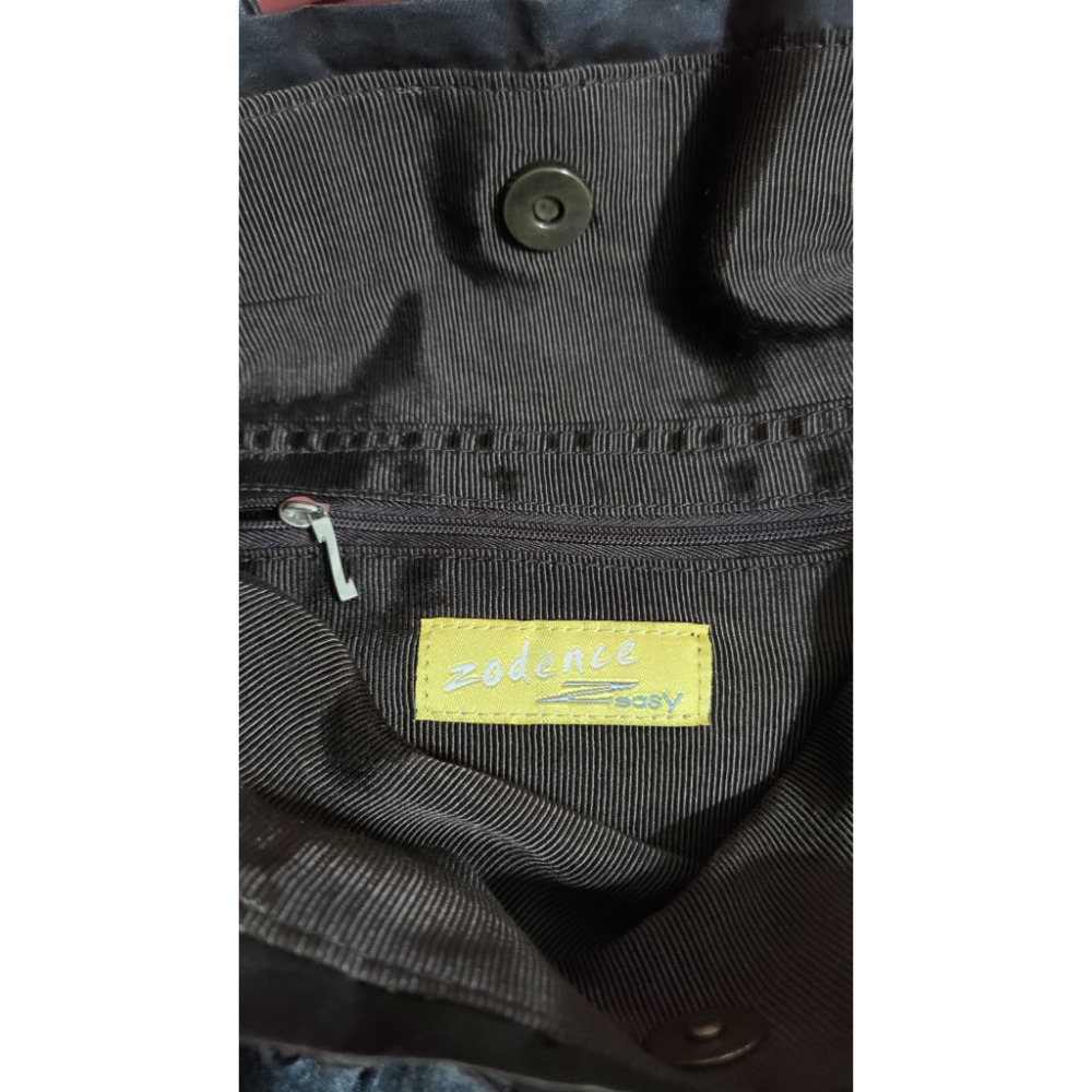 二手 Sweet Thing 捲捲包可後背肩背手提3用防潑水 ZODENCE手提肩背包-細節圖5