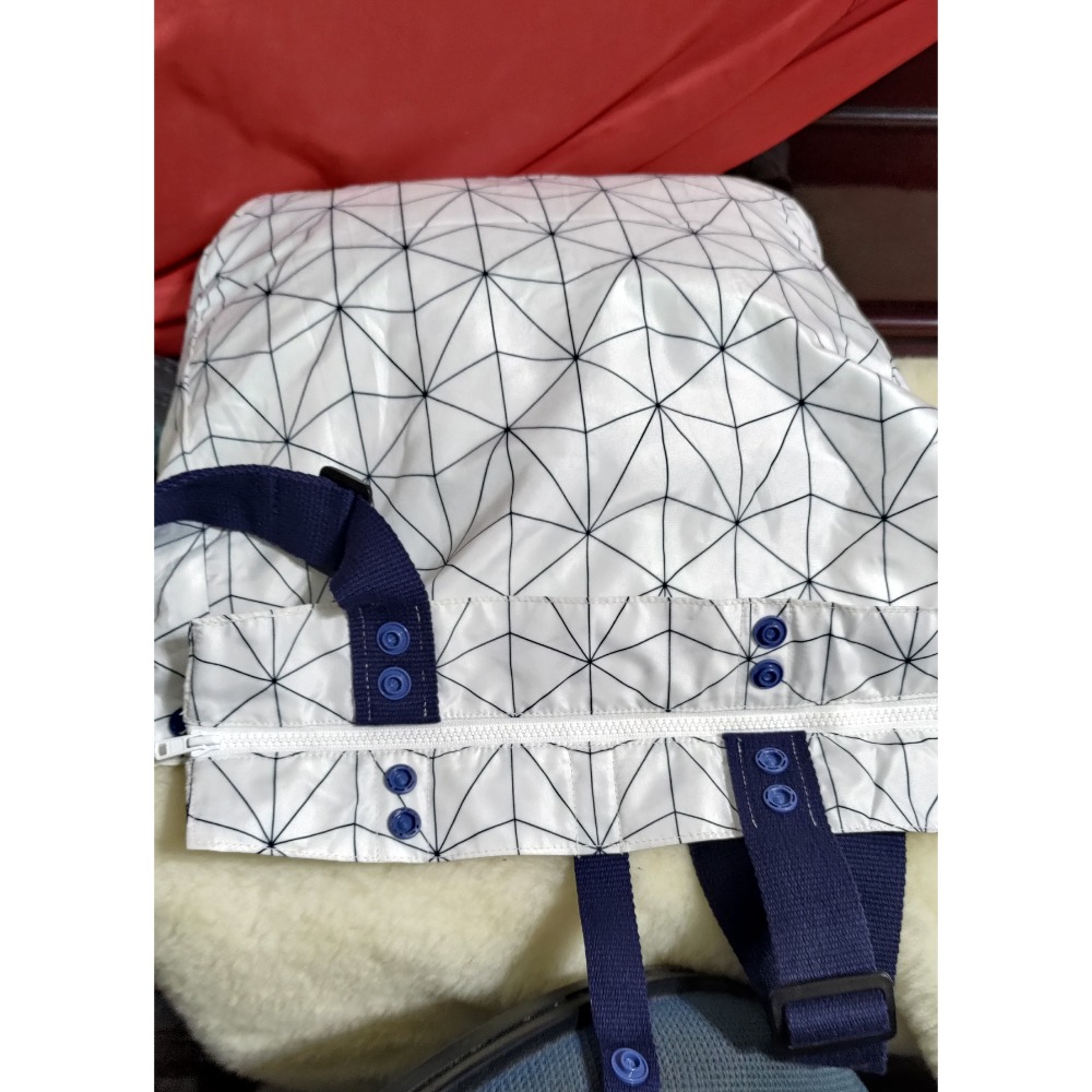 二手 Sweet Thing 捲捲包可後背肩背手提3用防潑水 ZODENCE手提肩背包-細節圖8