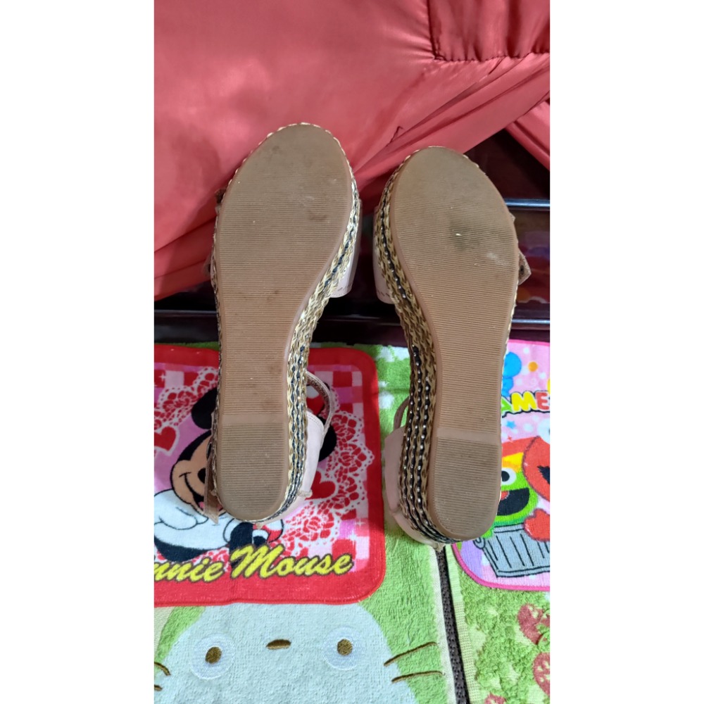 二手 Dr.Kao 真皮厚底涼鞋37號-細節圖7