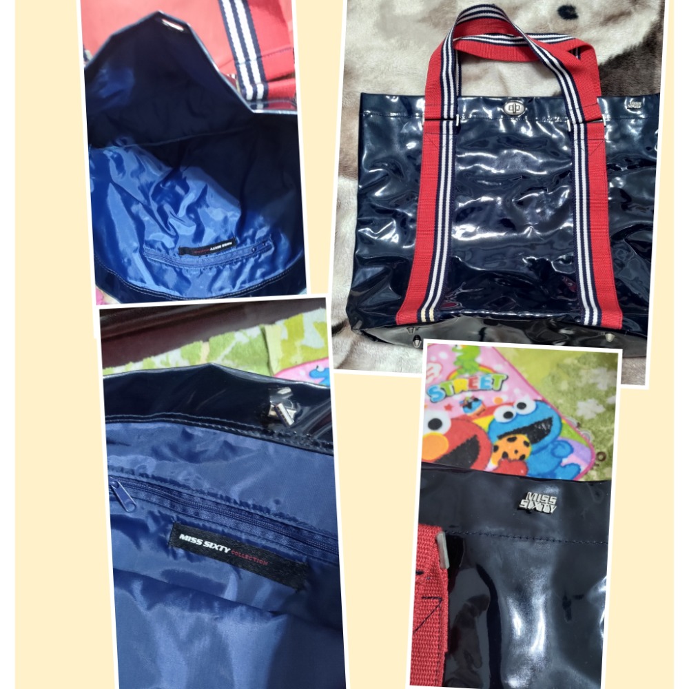 真皮 綠 手提 肩斜背包 Miss sixty義大利 肩背 閃閃白銀肩背 Dooney & BourKe真皮古著 手提-細節圖9