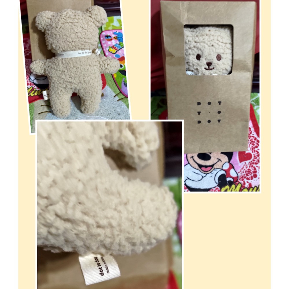 Dot to Dot 發聲安撫娃娃 malldi寶貝外出舒眠音樂玩偶 貓頭鷹 兒童餐具-細節圖7