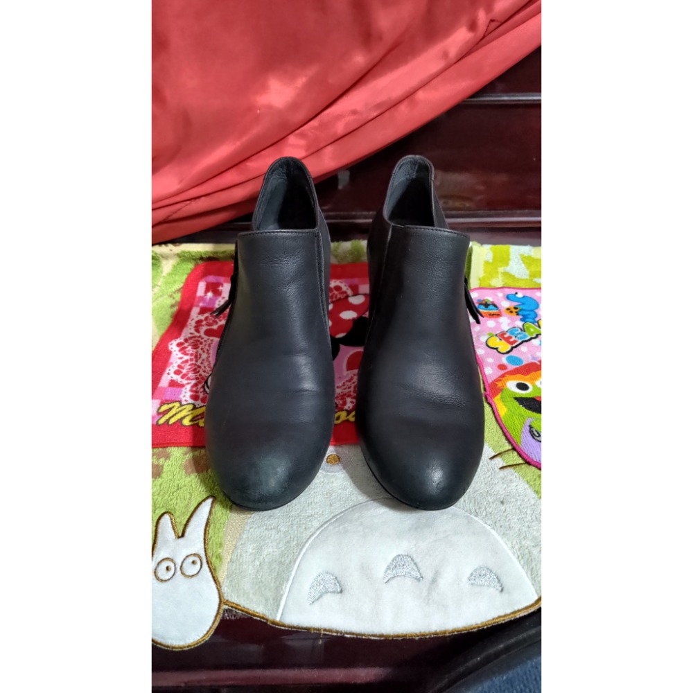 Fair Lady 編織吸震 懶人鞋 包鞋 真皮 SKAP SOOM 休閒鞋  La New 牛皮 短靴 22.5碼-細節圖3