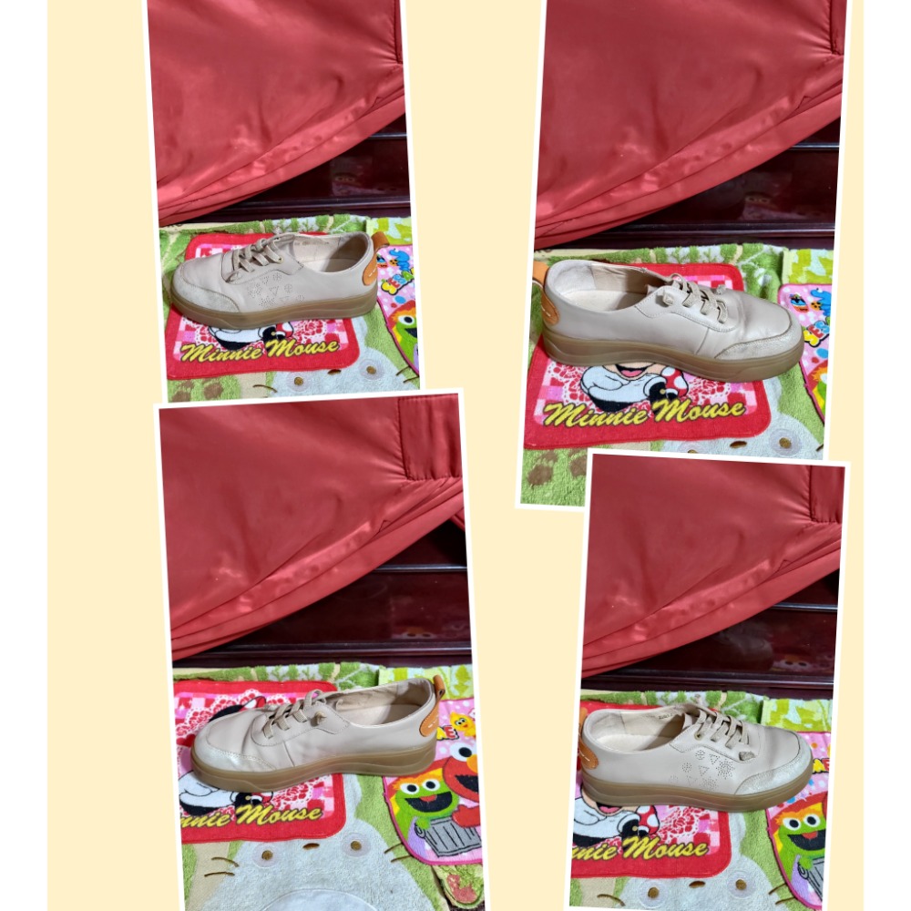 Fair Lady 編織吸震 懶人鞋 包鞋 真皮 SKAP SOOM 休閒鞋  La New 牛皮 短靴 22.5碼-細節圖6