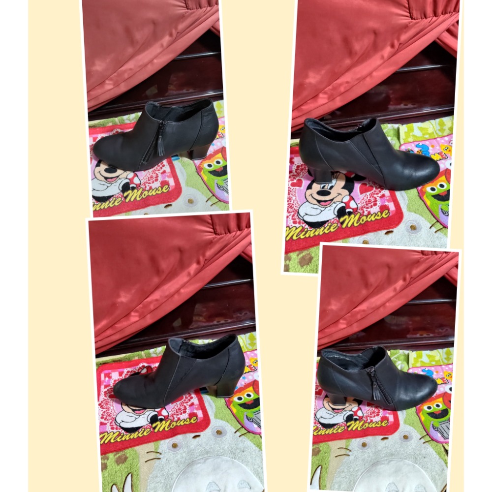 Fair Lady 編織吸震 懶人鞋 包鞋 真皮 SKAP SOOM 休閒鞋  La New 牛皮 短靴 22.5碼-細節圖8