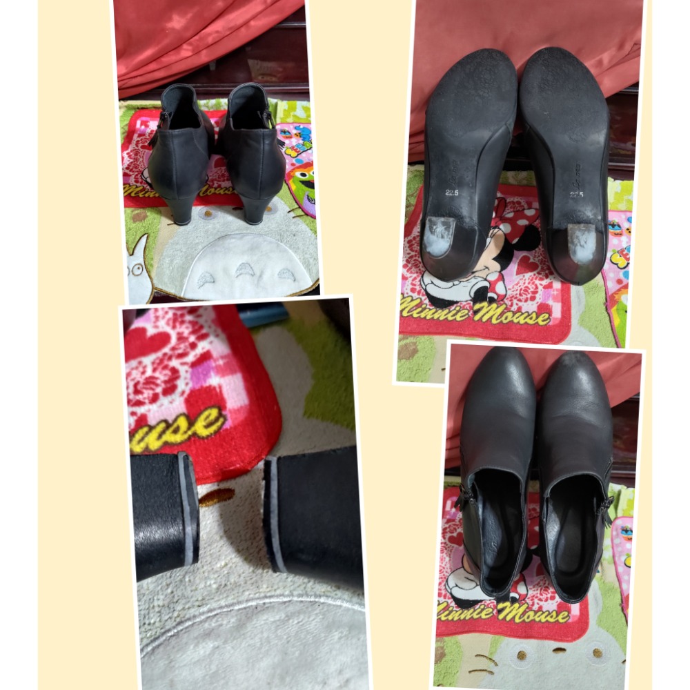 Fair Lady 編織吸震 懶人鞋 包鞋 真皮 SKAP SOOM 休閒鞋  La New 牛皮 短靴 22.5碼-細節圖9