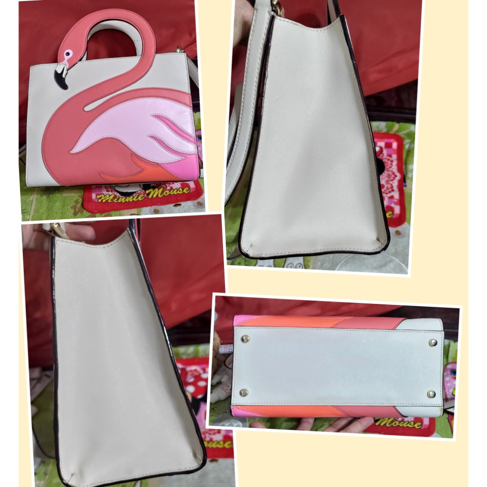 美國設計師 火鶴手提包 Kate Spade紅火鳥 Marc Jacobs 相機包 字母背帶-細節圖3