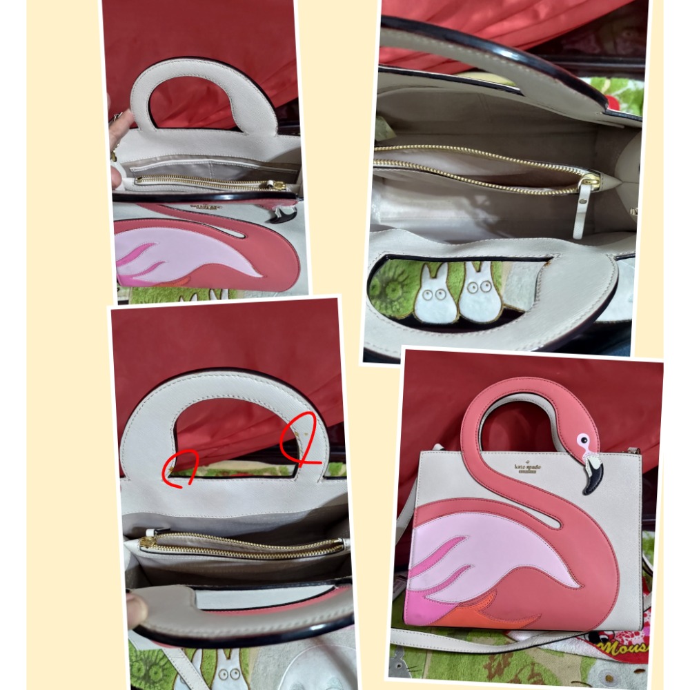美國設計師 火鶴手提包 Kate Spade紅火鳥 Marc Jacobs 相機包 字母背帶-細節圖4