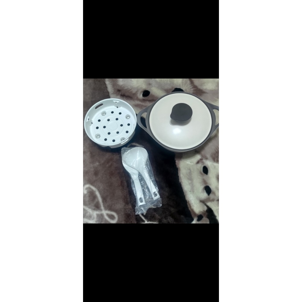 吐司除濕機 百靈蔬果榨汁機 Neoflam 陶瓷湯鍋24公分 電鍋蒸盤+飯匙 富士通深層筋膜槍 日本製象印微電腦熱水瓶-細節圖7