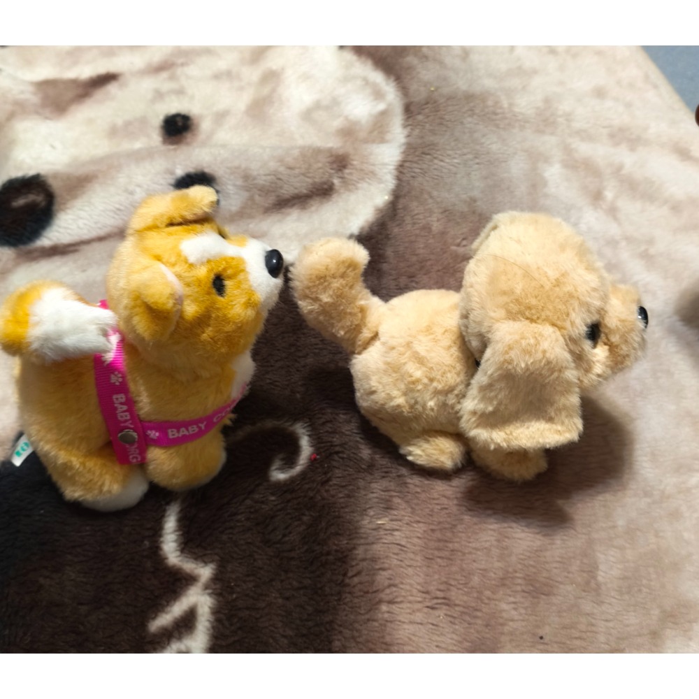 電動狗狗 會走會叫搖尾巴 積木推車手拉車 OK積木 大顆粒-細節圖6