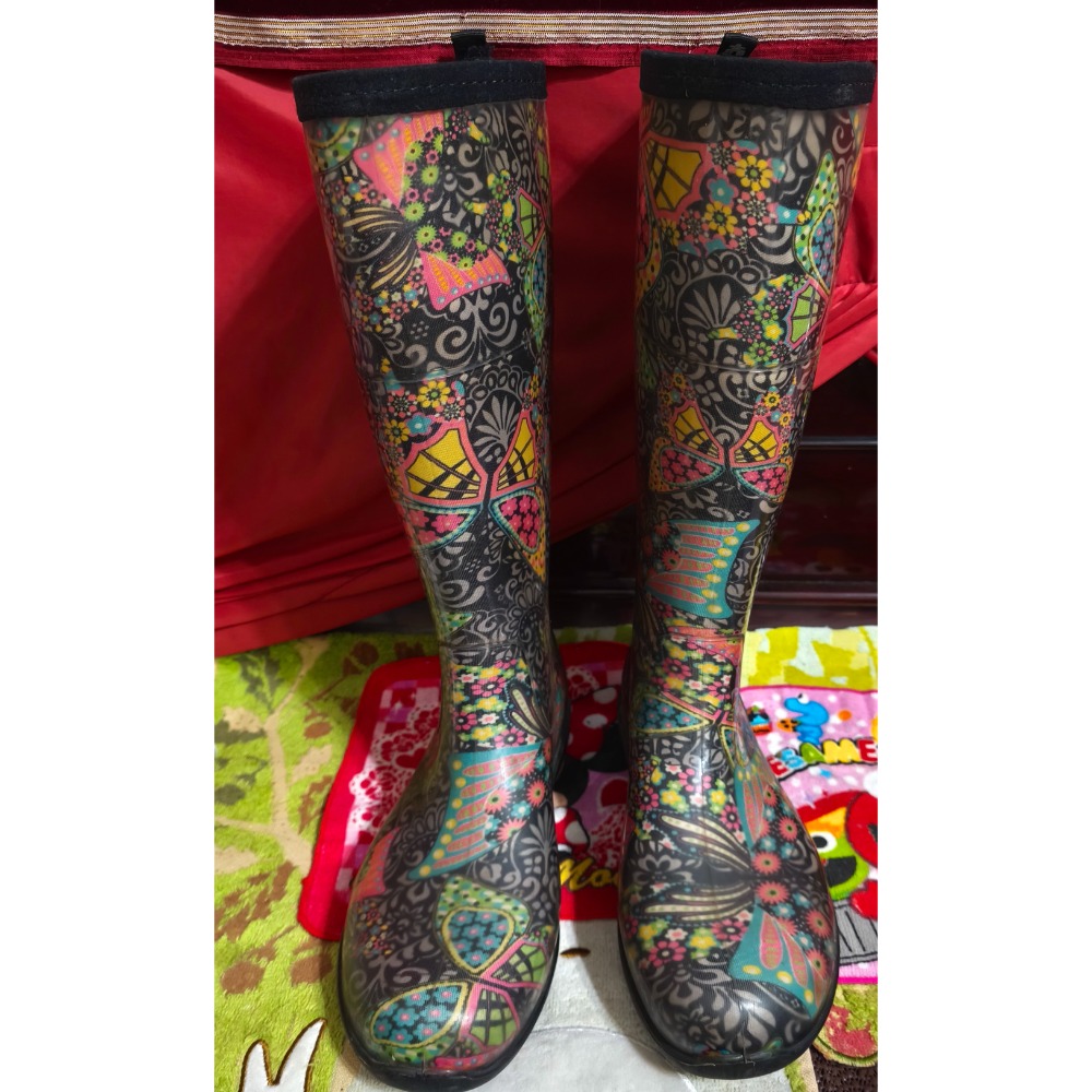 二手 Kamik 雨鞋8號 MISS 21厚底牛皮樂福鞋38號 PEDRO 涼鞋38號-細節圖2