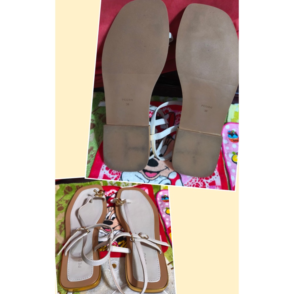 二手 Kamik 雨鞋8號 MISS 21厚底牛皮樂福鞋38號 PEDRO 涼鞋38號-細節圖9