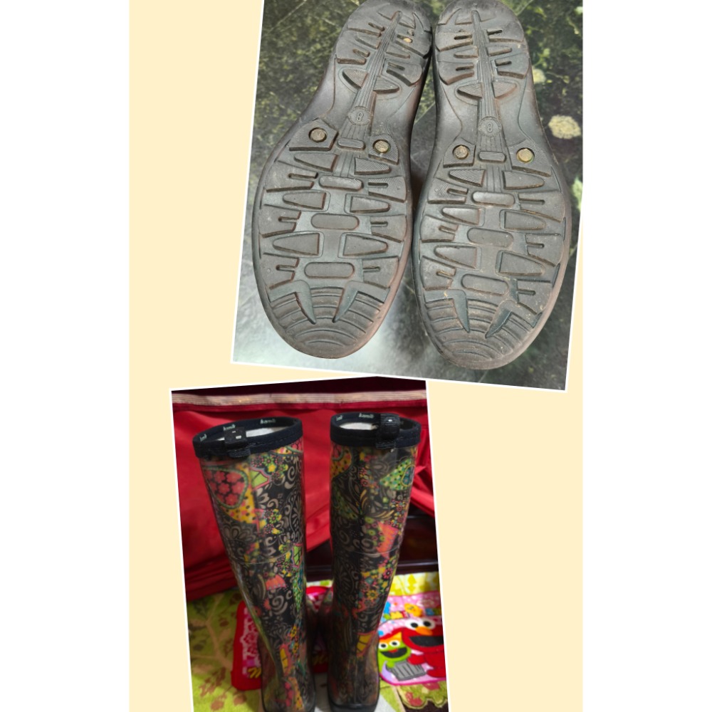 二手 Kamik 雨鞋8號 MISS 21厚底牛皮樂福鞋38號 PEDRO 涼鞋38號-細節圖10