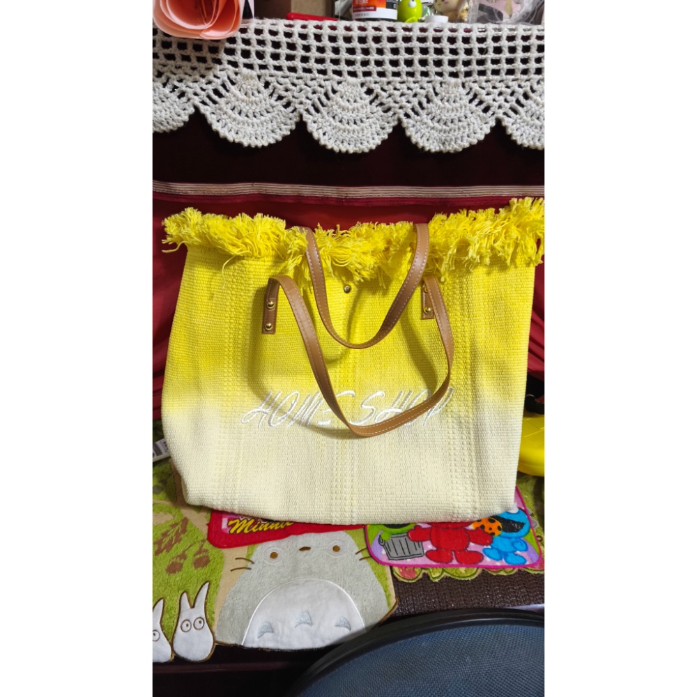 CORRE 專櫃台灣品牌亞麻托特包 HOME SHOP刺繡帆布包 捷朗仕肩斜包 Kipling大容量包-細節圖7