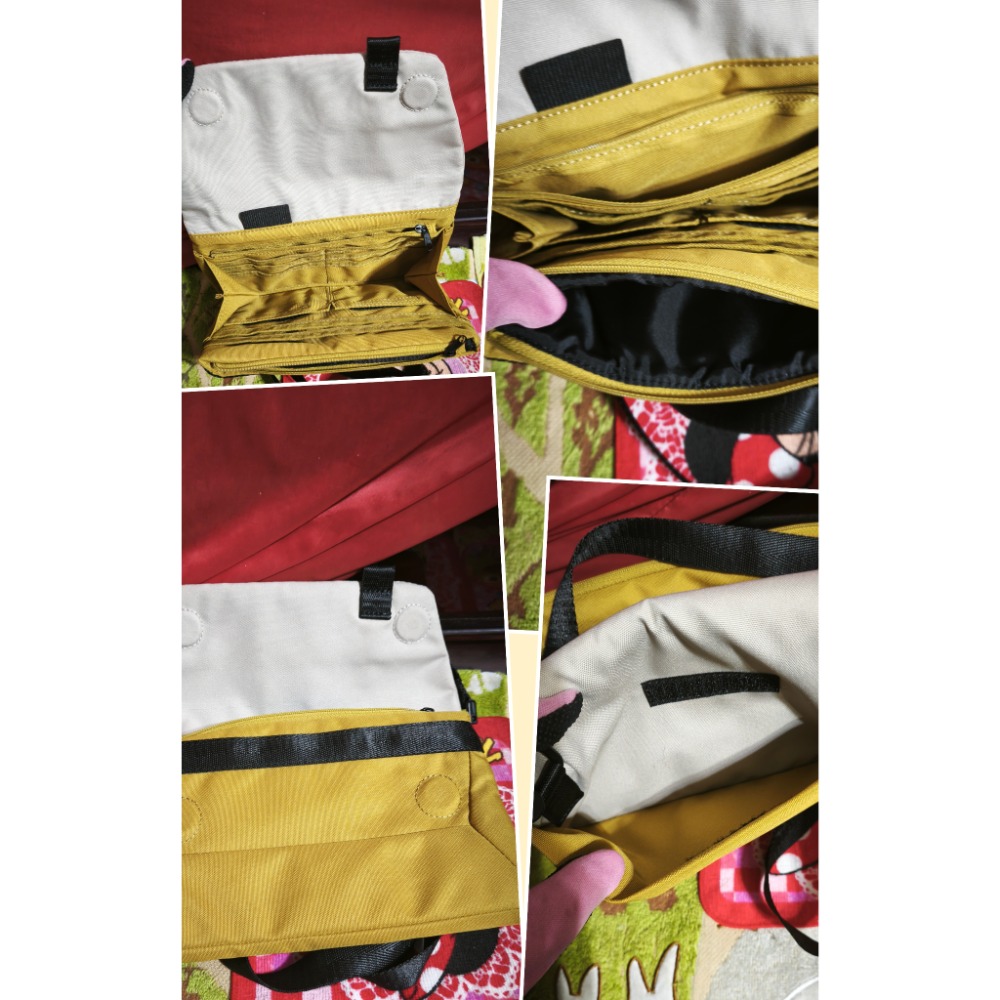 Kipling 手提 肩斜背包 手納包 日本Qminica輕便多格肩斜背包-細節圖2