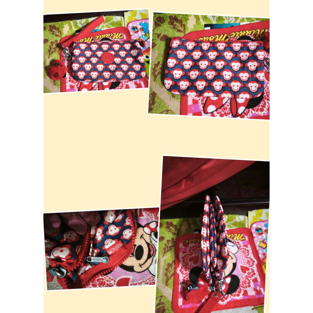 Kipling 手提 肩斜背包 手納包 日本Qminica輕便多格肩斜背包-細節圖5