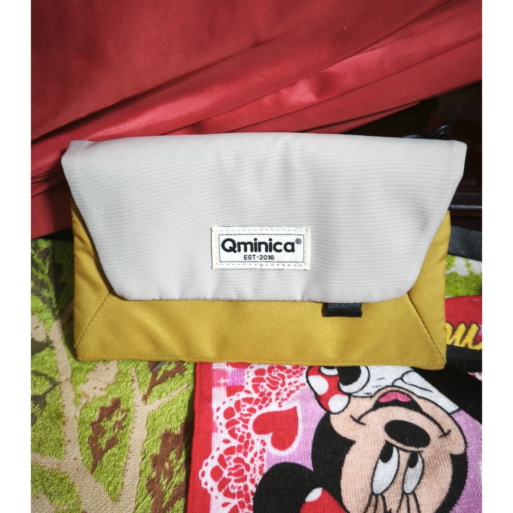 Kipling 手提 肩斜背包 手納包 日本Qminica輕便多格肩斜背包-細節圖11