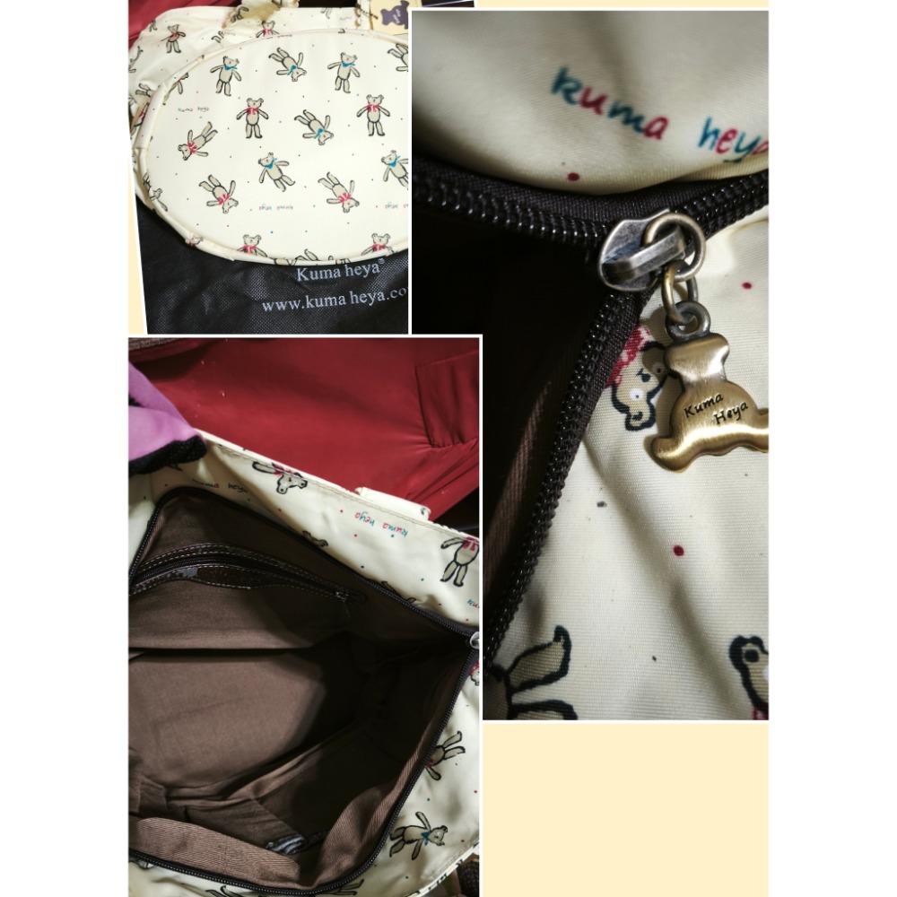 愛迪達 後背包 Kuma Heya熊防水托特包 迪士尼兒童後背包 真皮菜藍包 水桶包-細節圖5