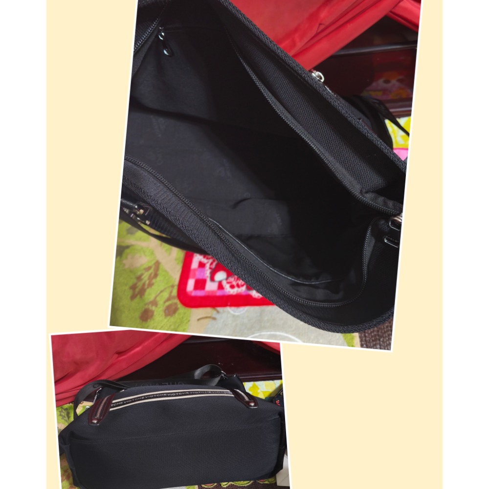 艾王戶外背包徒步運動紫花色 民族風刺繡手提肩斜包 CHEVIOT 雪菲英文字母肩斜 Hush Pupples旅行包-細節圖6