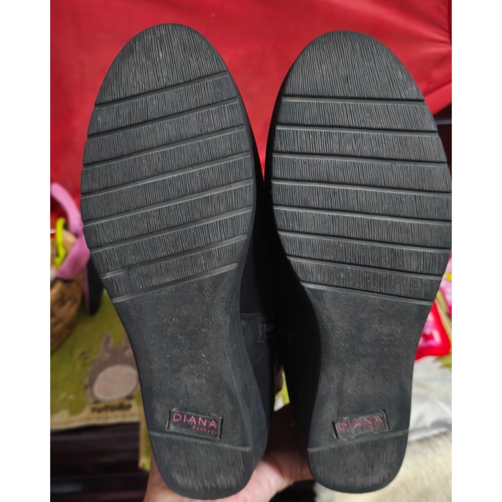 DIANA軟真皮長靴23號 愛迪達椰子鞋 休閒 慢跑US7.5-細節圖7