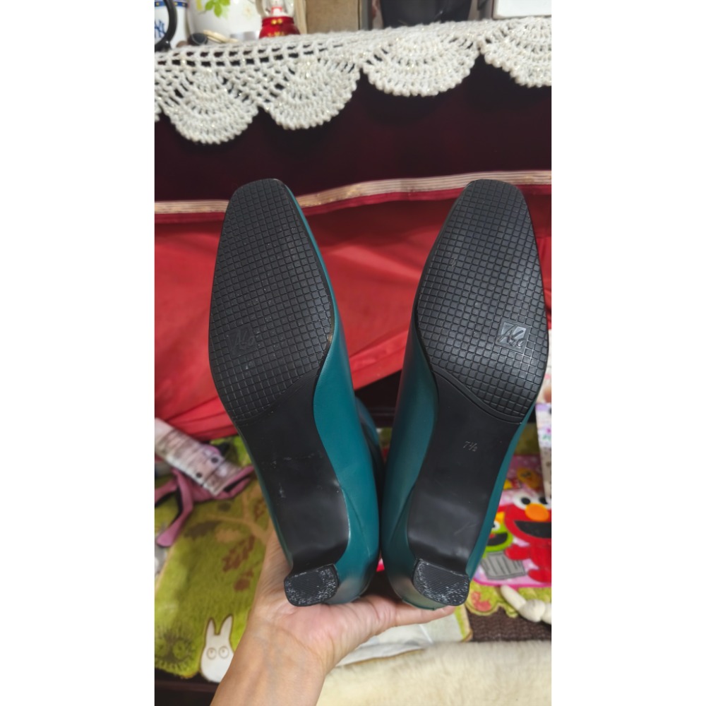 ASO長靴7.5碼 男鞋牛皮低跟皮鞋真皮軟鞋墊5.5碼-細節圖9