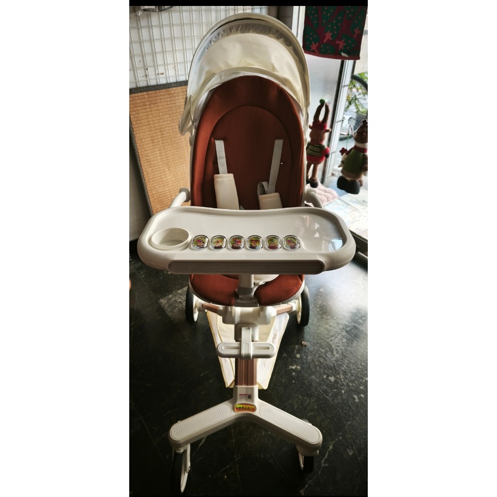 娃娃車 兒童輕便可折疊 嬰兒手推車 雙向可躺 高景觀-細節圖4