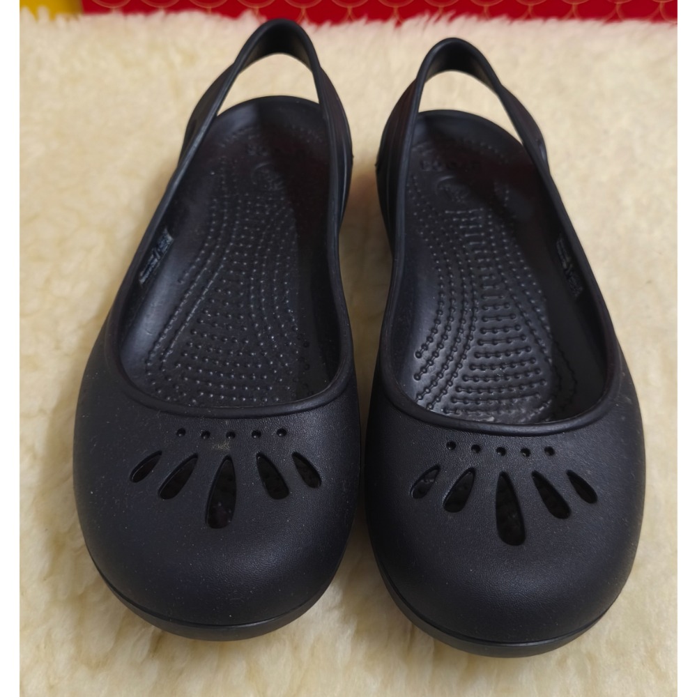 Crocs 卡駱馳 涼鞋 平底鞋 W7 唐葳訂製 切爾西厚底鞋 24.5號-細節圖5