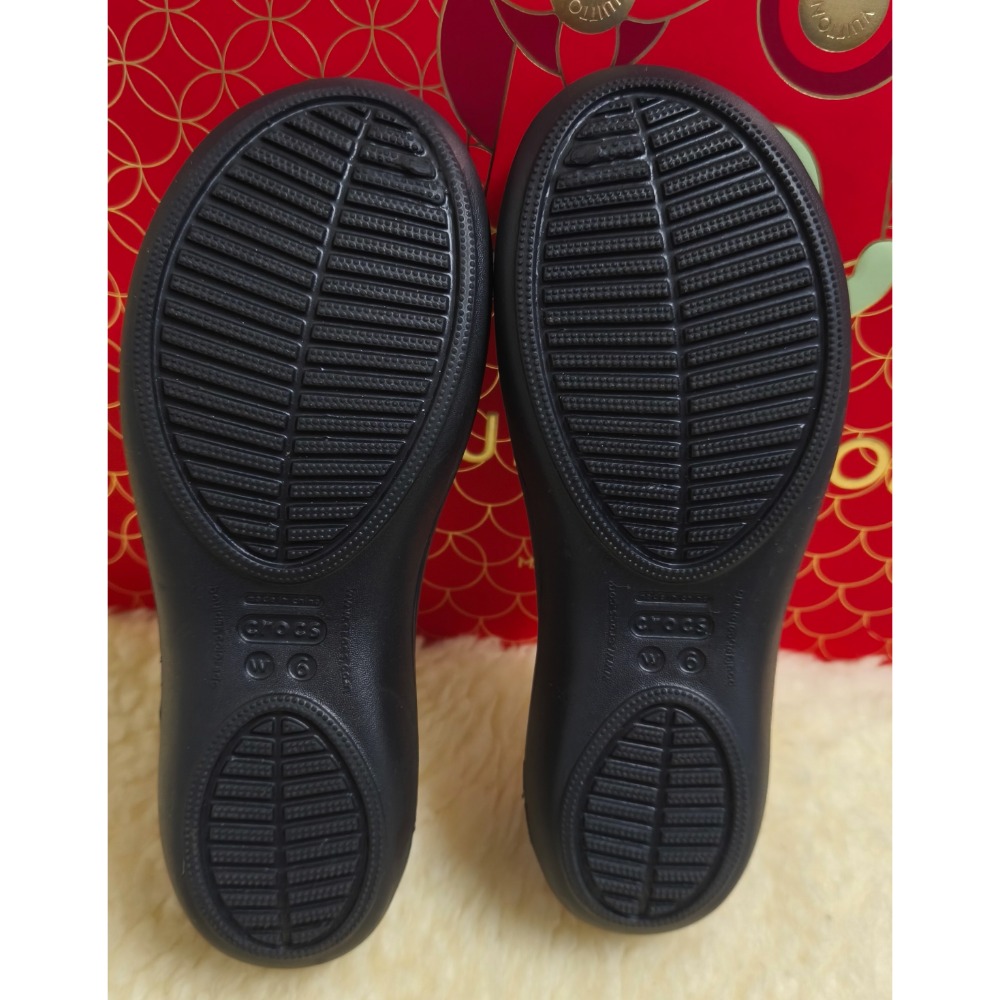 Crocs 卡駱馳 涼鞋 平底鞋 W7 唐葳訂製 切爾西厚底鞋 24.5號-細節圖6