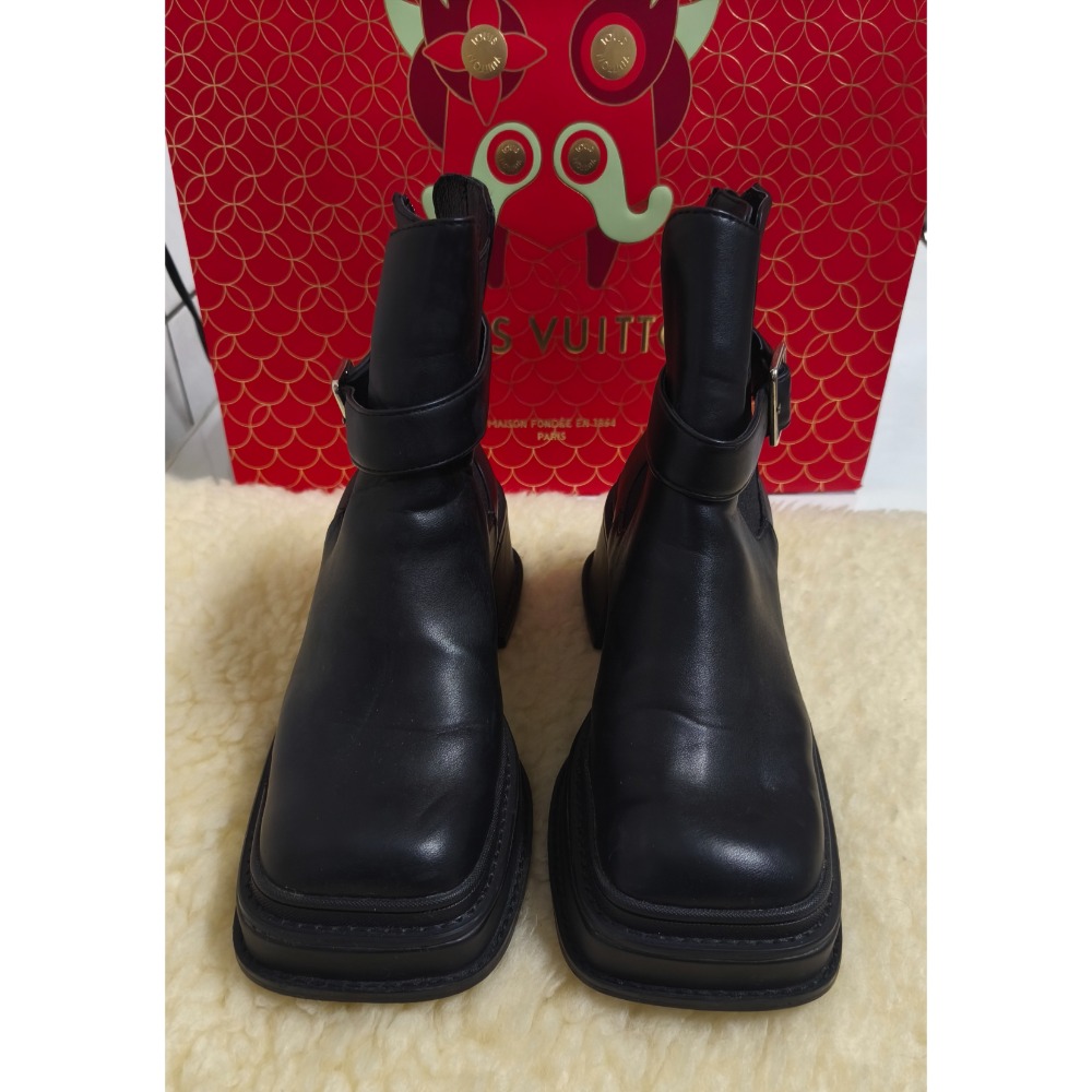 Crocs 卡駱馳 涼鞋 平底鞋 W7 唐葳訂製 切爾西厚底鞋 24.5號-細節圖7